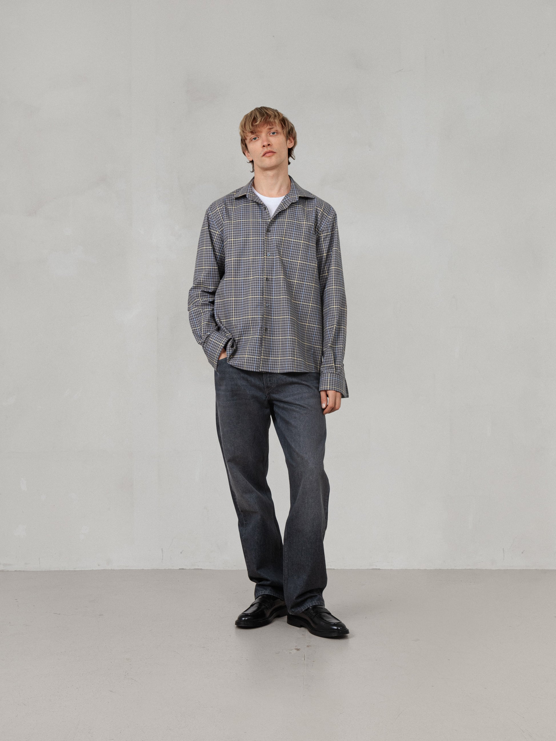 Checked Poplin Shirt