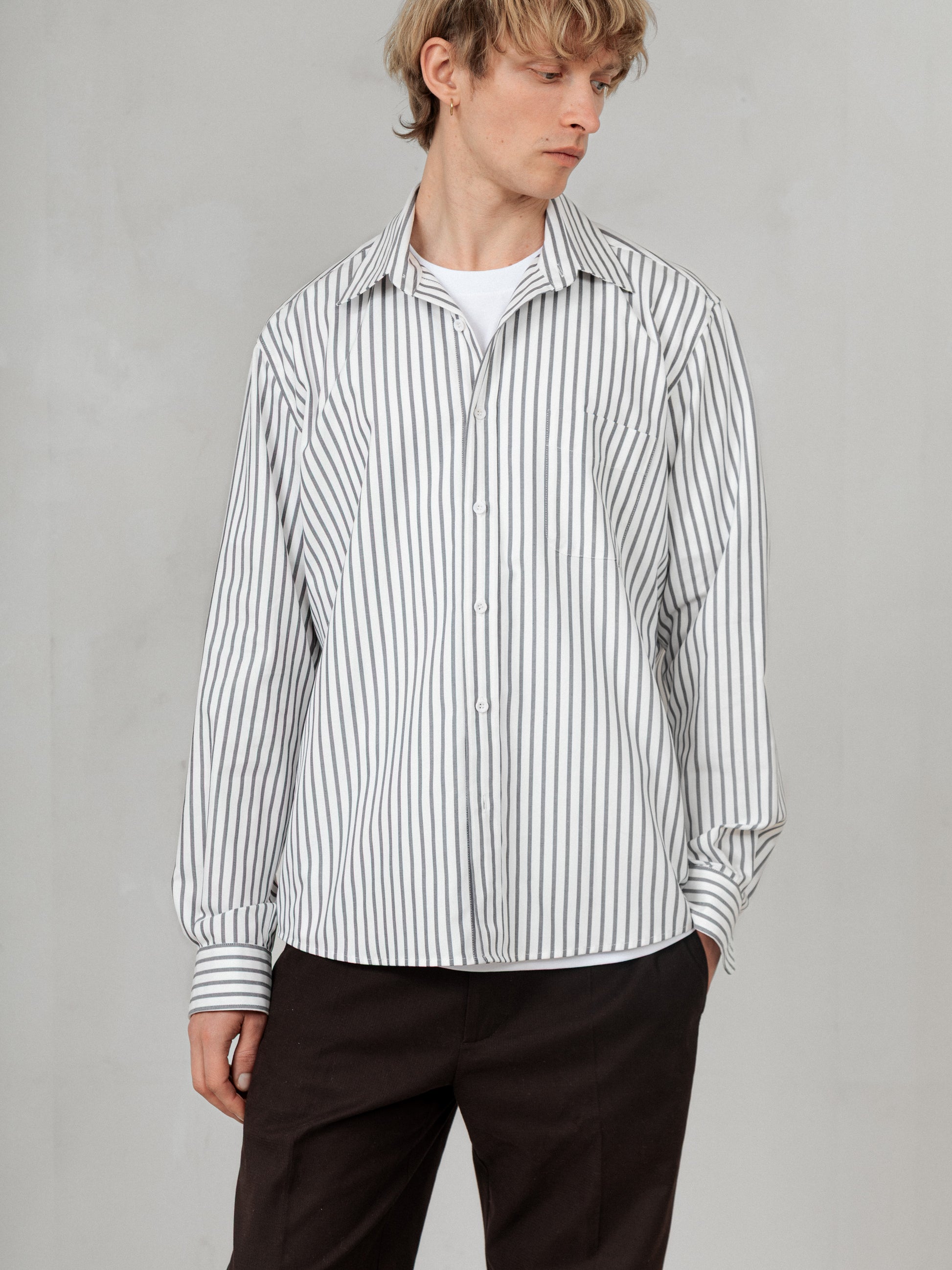 Relaxed Striped Shirt